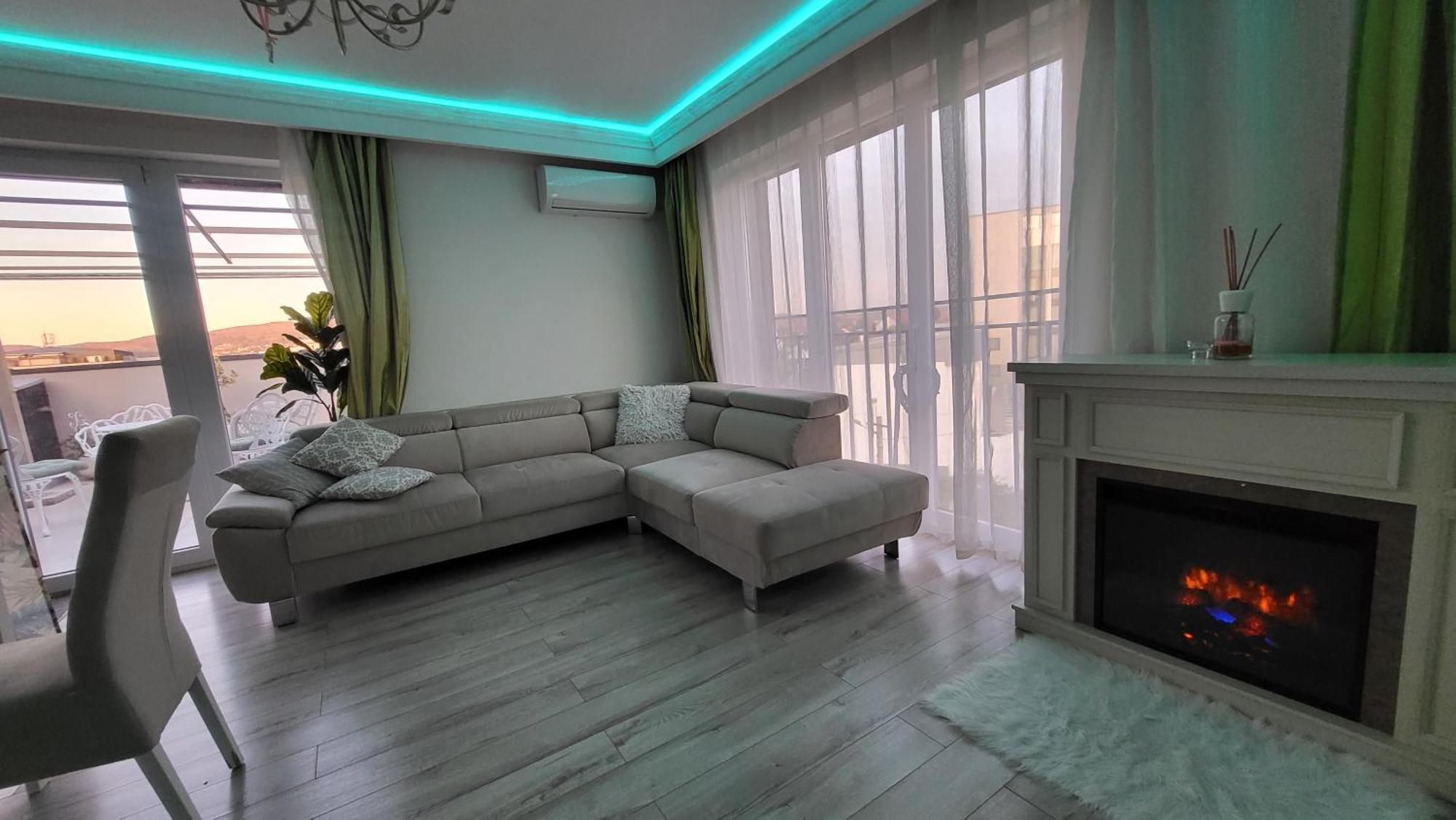 Апартаменти Sibiu Bach Penthouse Екстер'єр фото